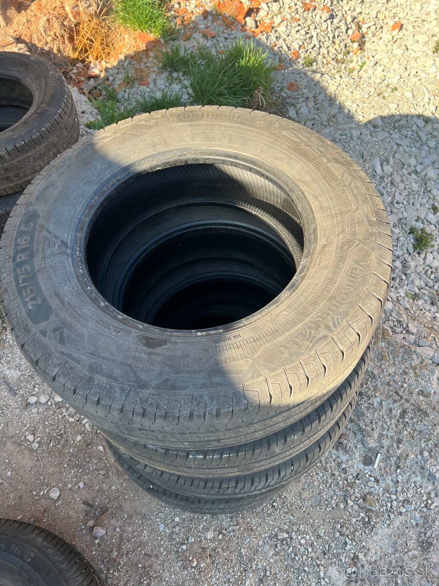 215/75R16C Letné pneu. Continetal VanContact Eco - 5