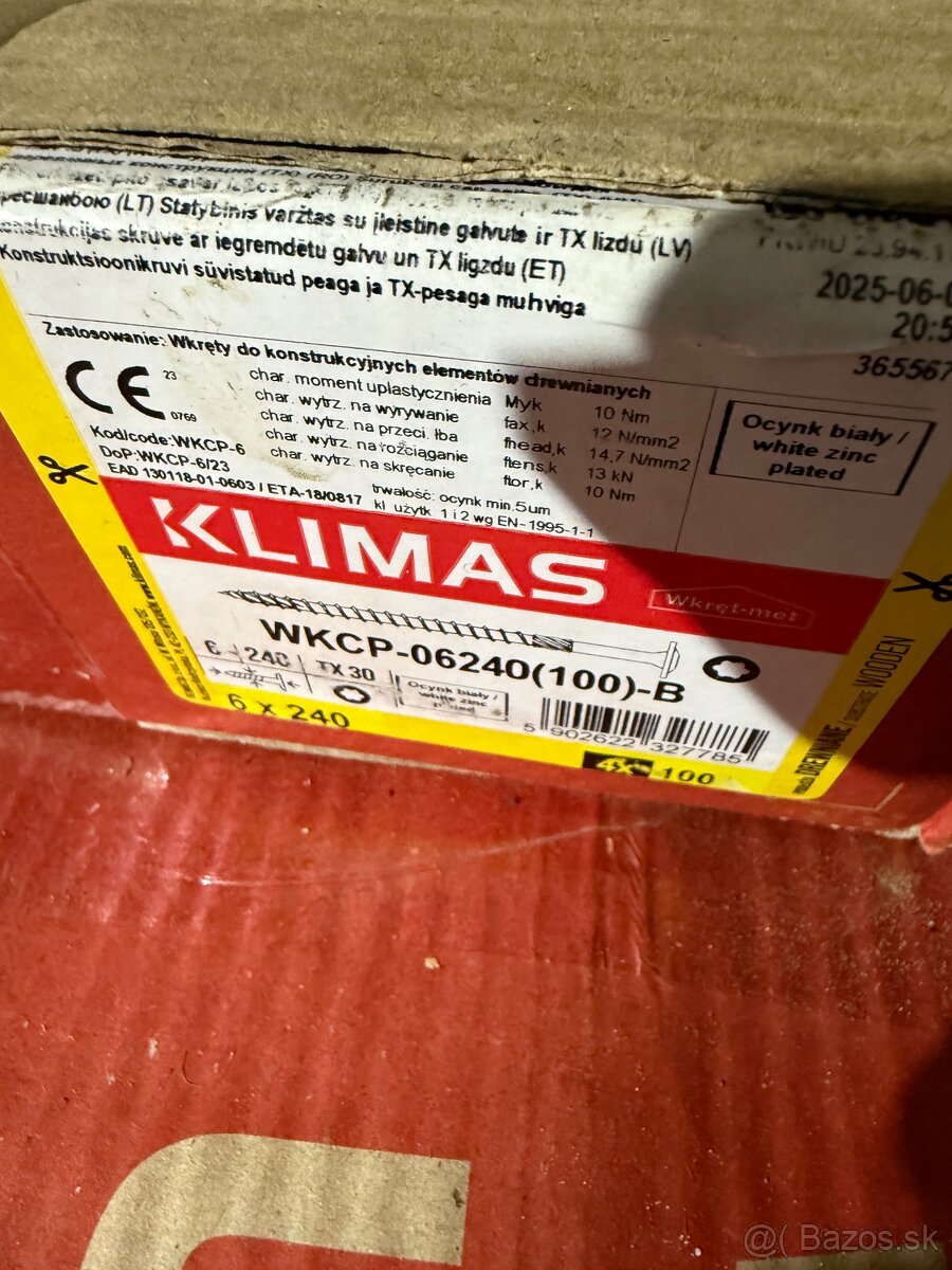 Vruty do drevo TORX MNOŽSTEVNA AKCIA - 5