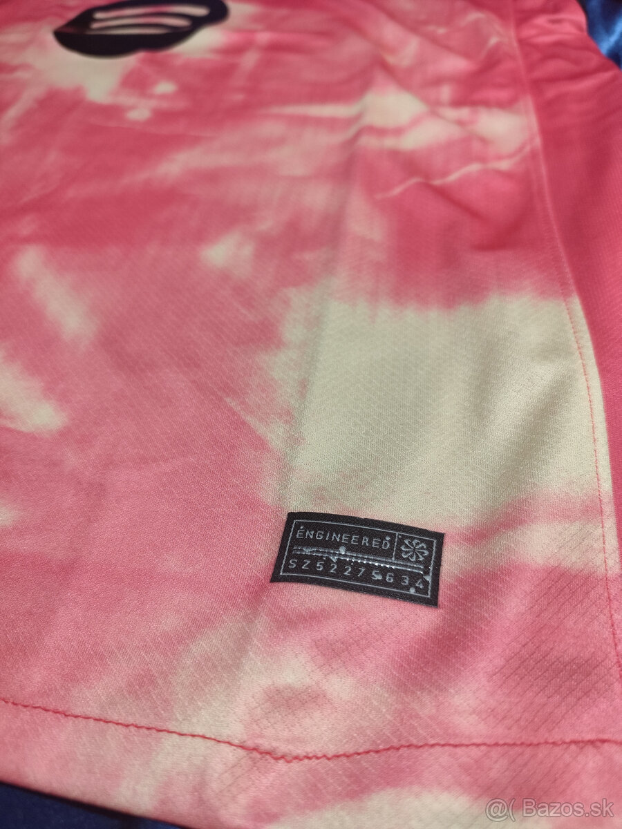 Dres Fc Barcelona Ružový Unikát Batikovaný Nový s visačkami - 5