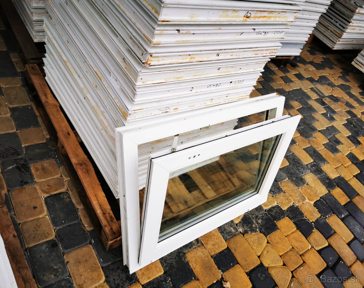Jednokridlové používané plastové okná - 5