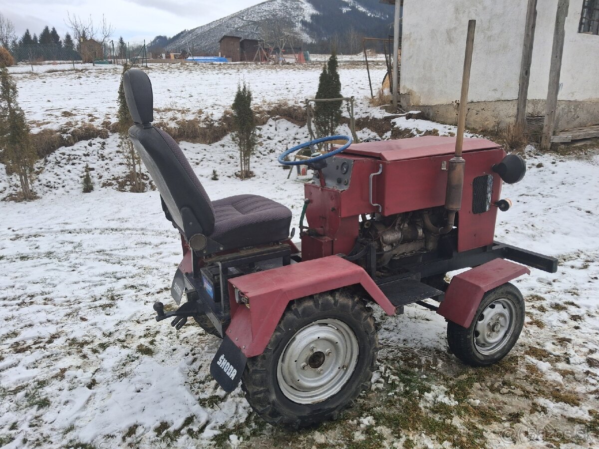 Malotraktor domácej výroby - 5
