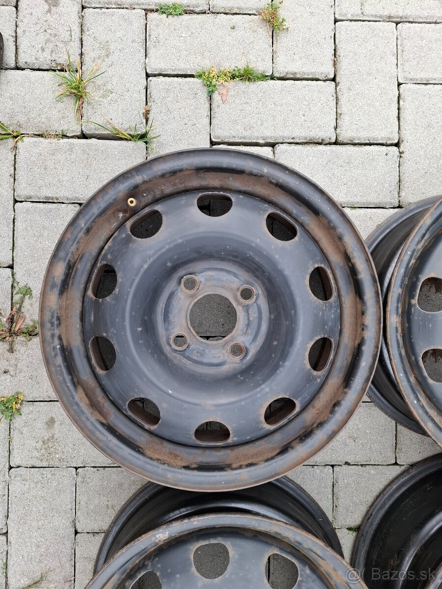 Plechové disky R14, 4x100 - 5