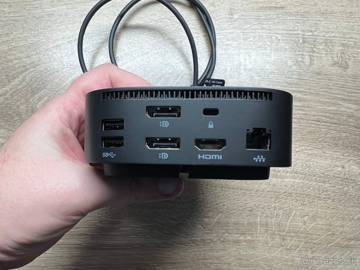 Predám HP USB-C G5 Essential Docking station - 5