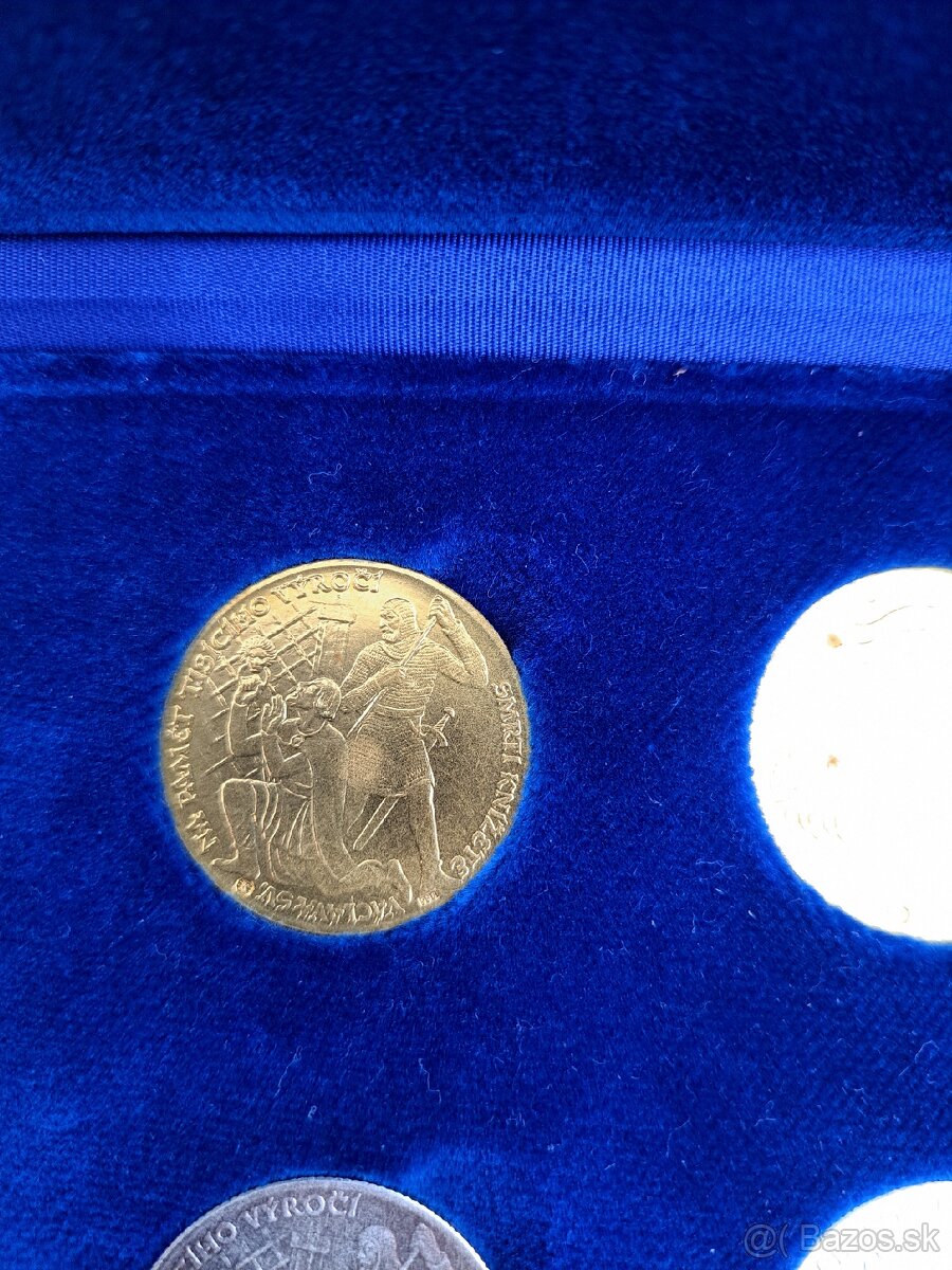 AG + AU Sada Zavraždenie sv. Václava 1929/R17 RR - 5