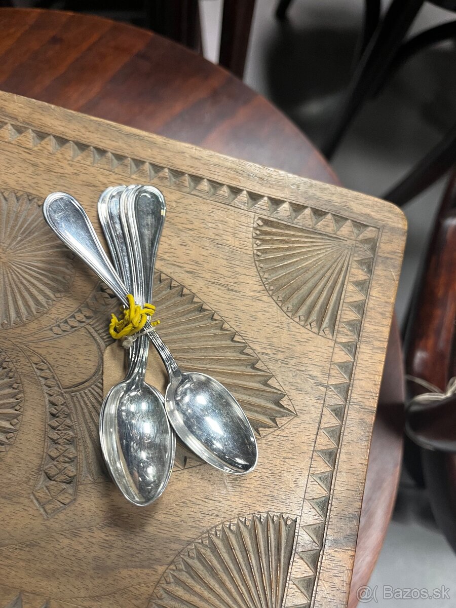 Strieborné mocca lyžičky - 5