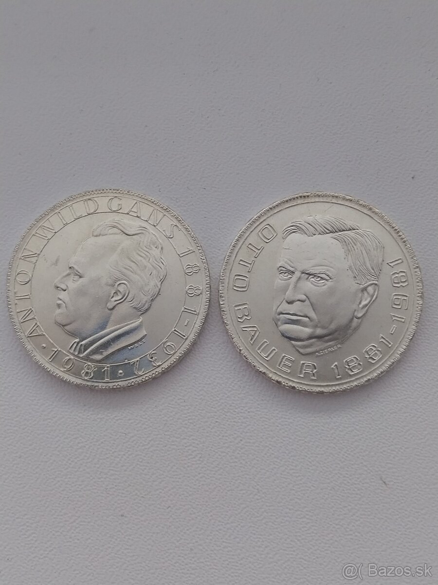 Strieborne mince Rakúska a Kanady - 5