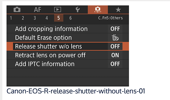 Adaptér M42 na Canon EOS R - 5