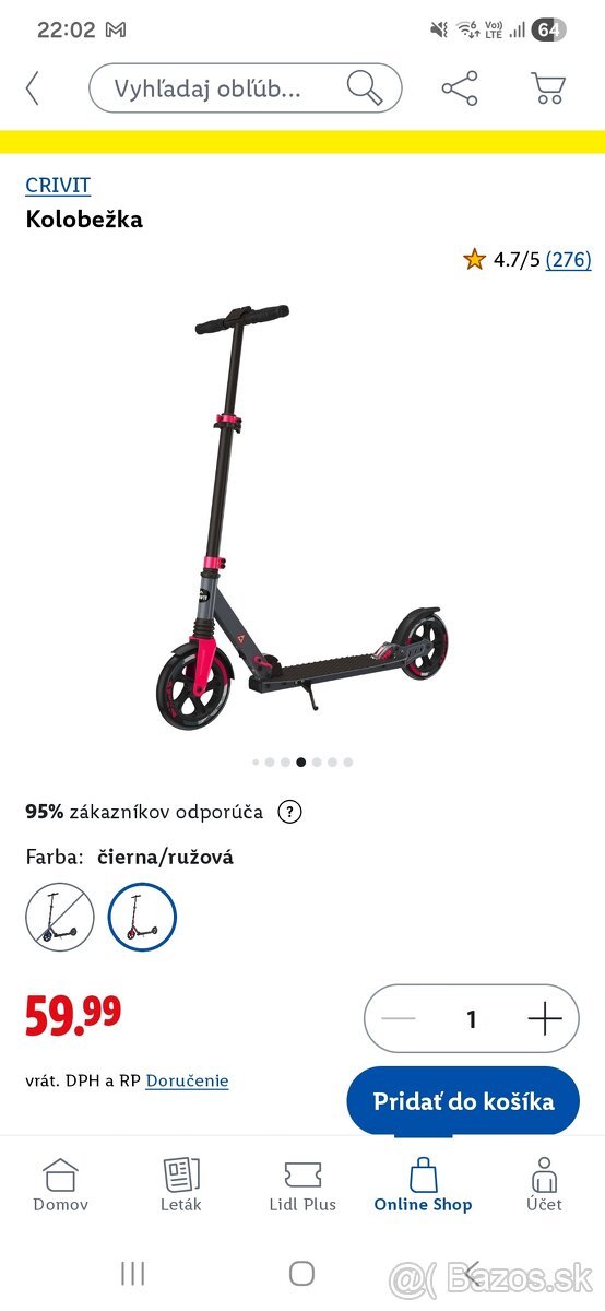 Kolobezka Crivit - 5