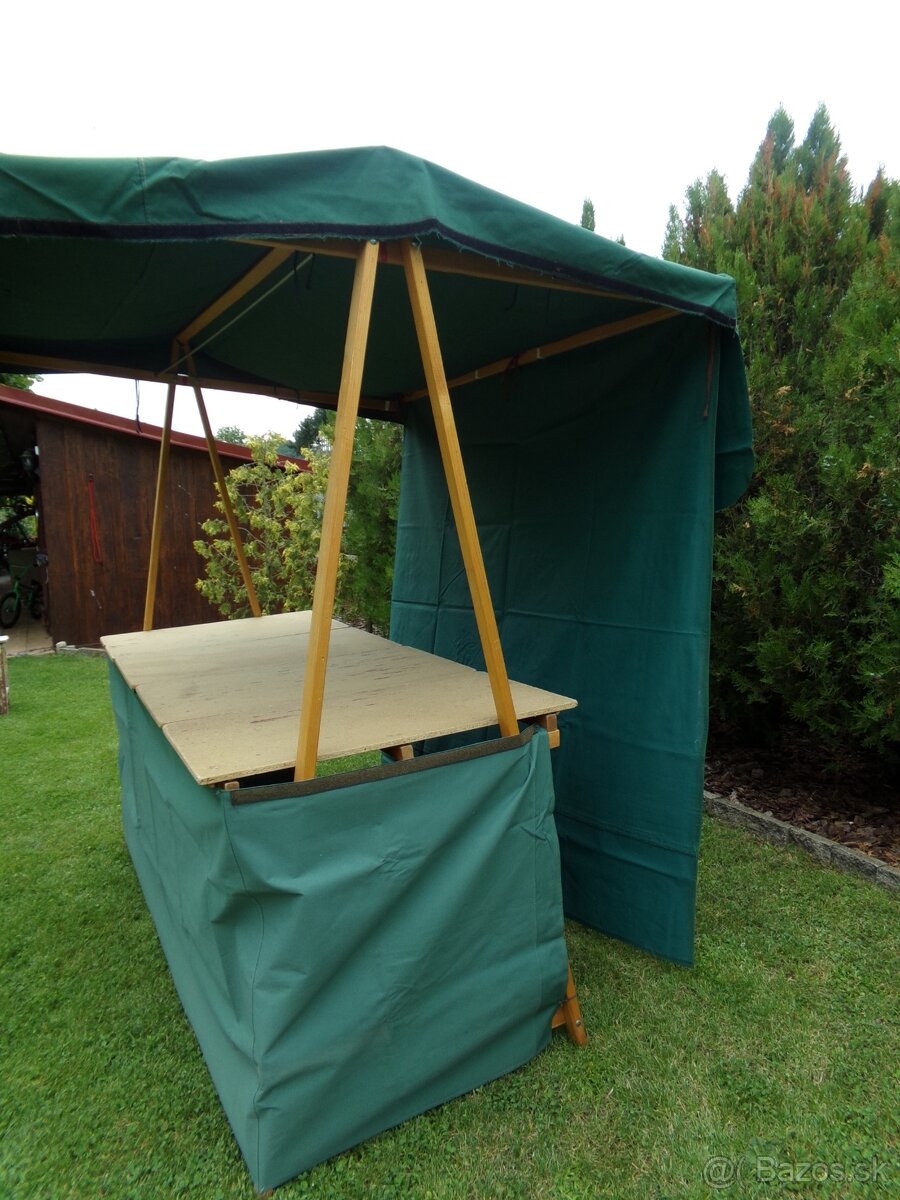 DREVENÝ PREDAJNÝ REMESELNÝ STÁNOK - 5