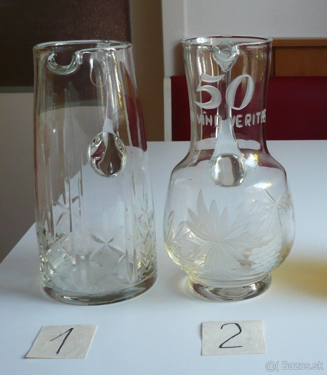 vínová súprava,karafa, krčahy... - 5