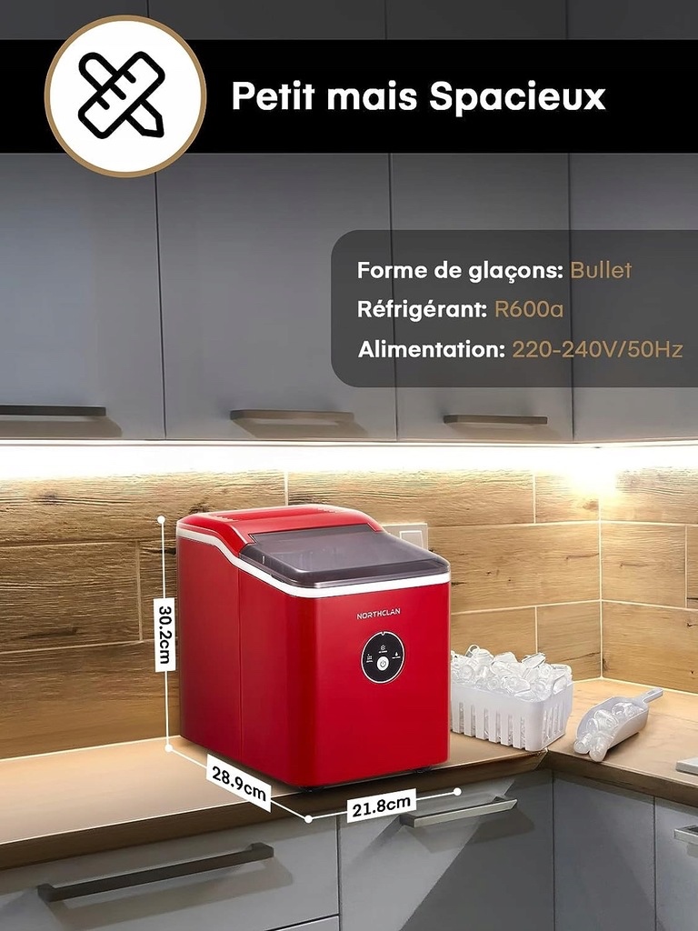 Výrobník ľadu Northclan - 5