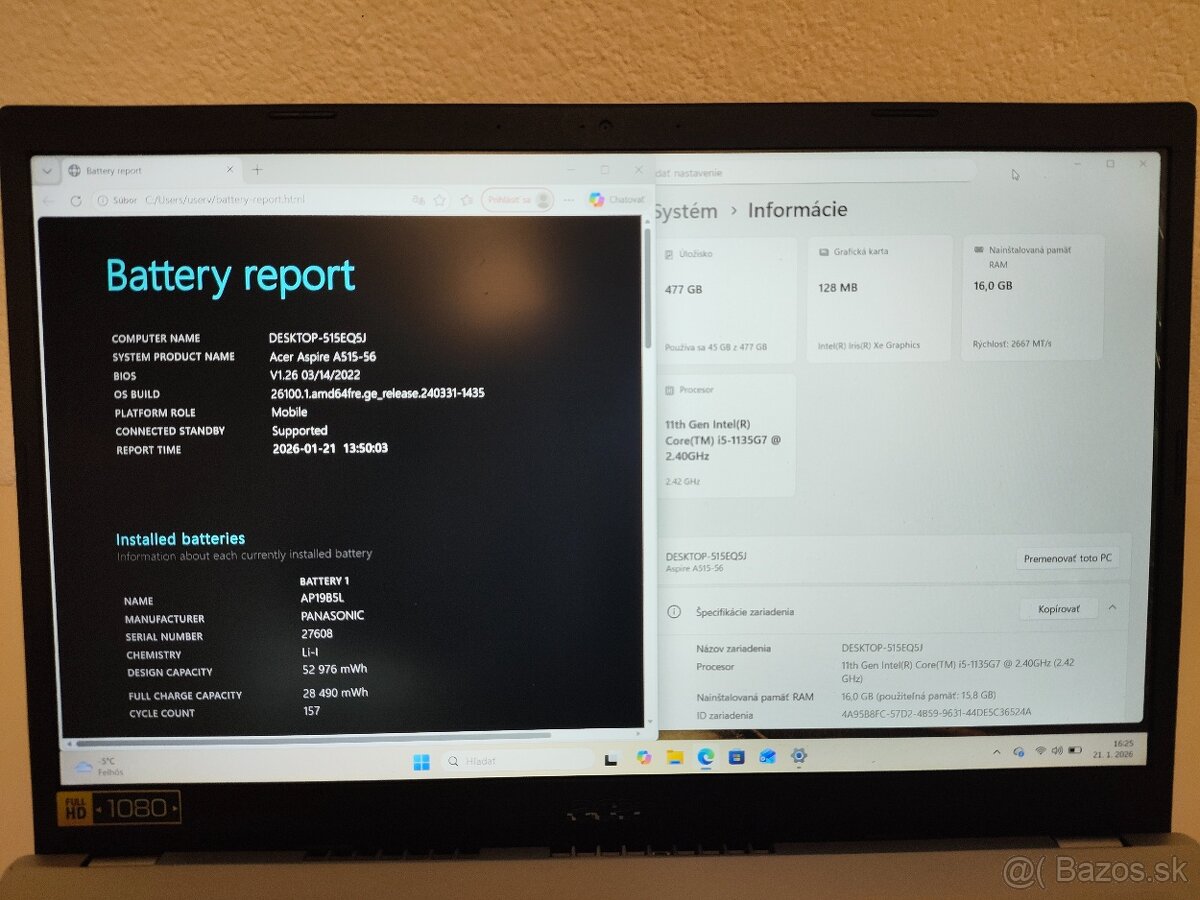 Acer Aspire i5-1135G7 | 16GB | 512GB - 5