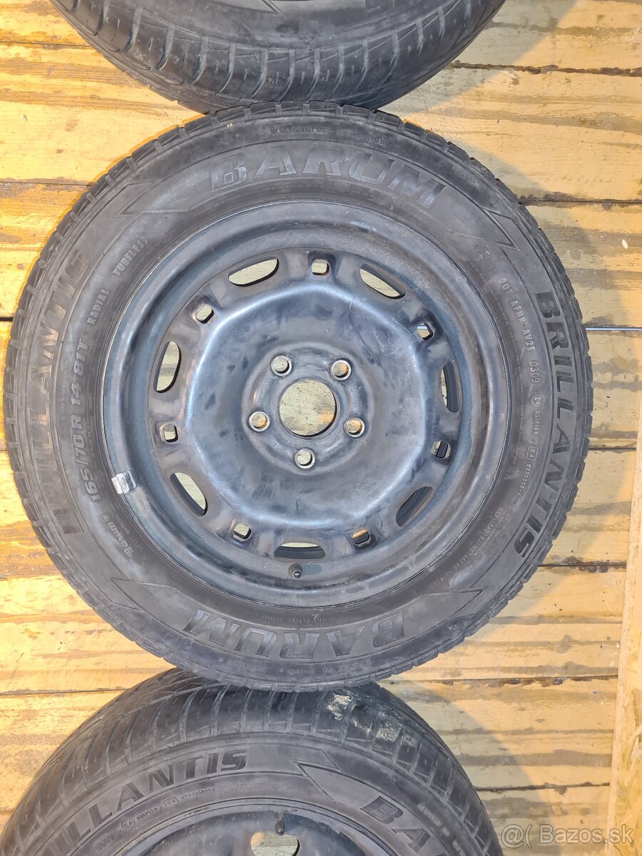 Plechove disky Skoda fabia - 5