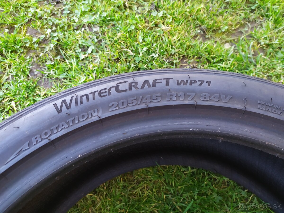 Zimné pneumatiky 205/45R17 Kumho 2ks - 5