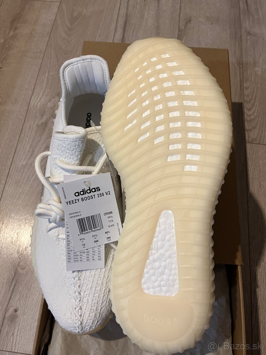 adidas Yeezy 350 Cream/Triple White - 5