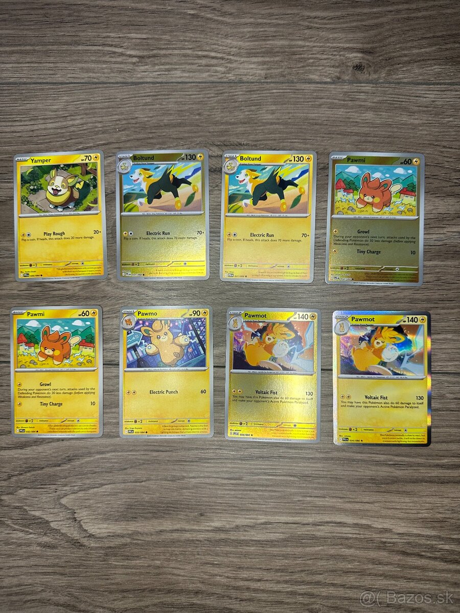 Pokémon kartičky PFL - 5