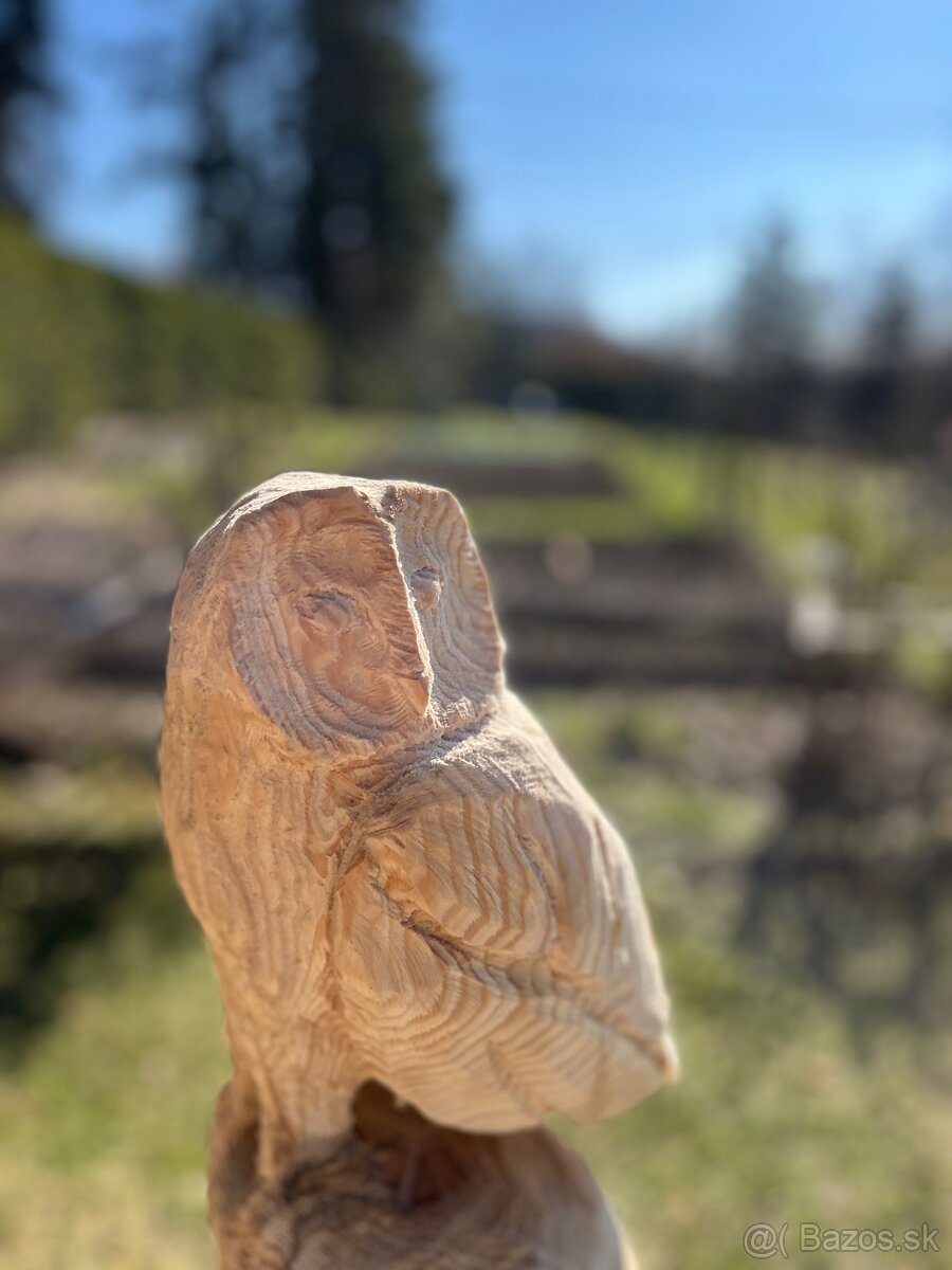 Drevené sochy sovy🦉 - 5