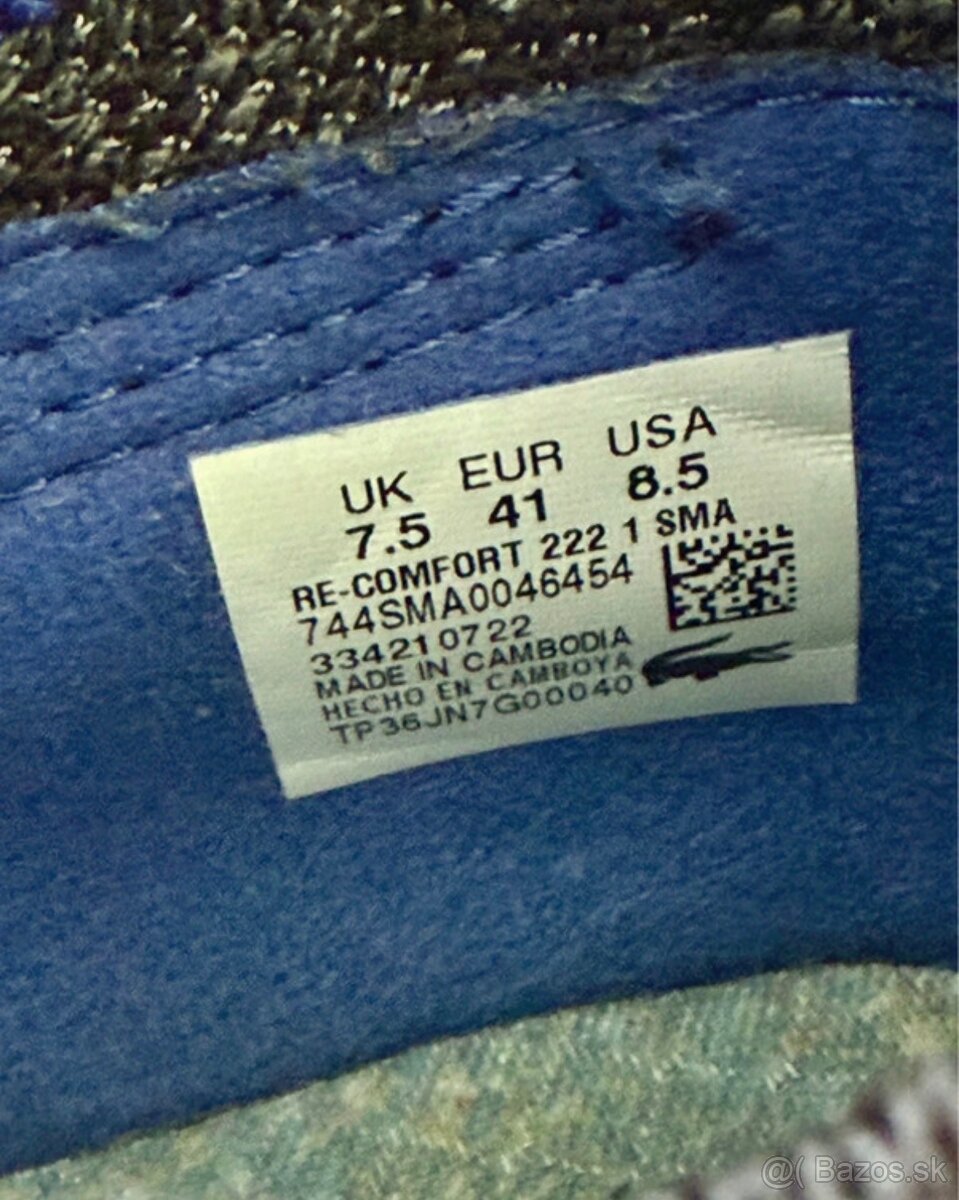 Panske tenisky Lacoste 41.5 - 5