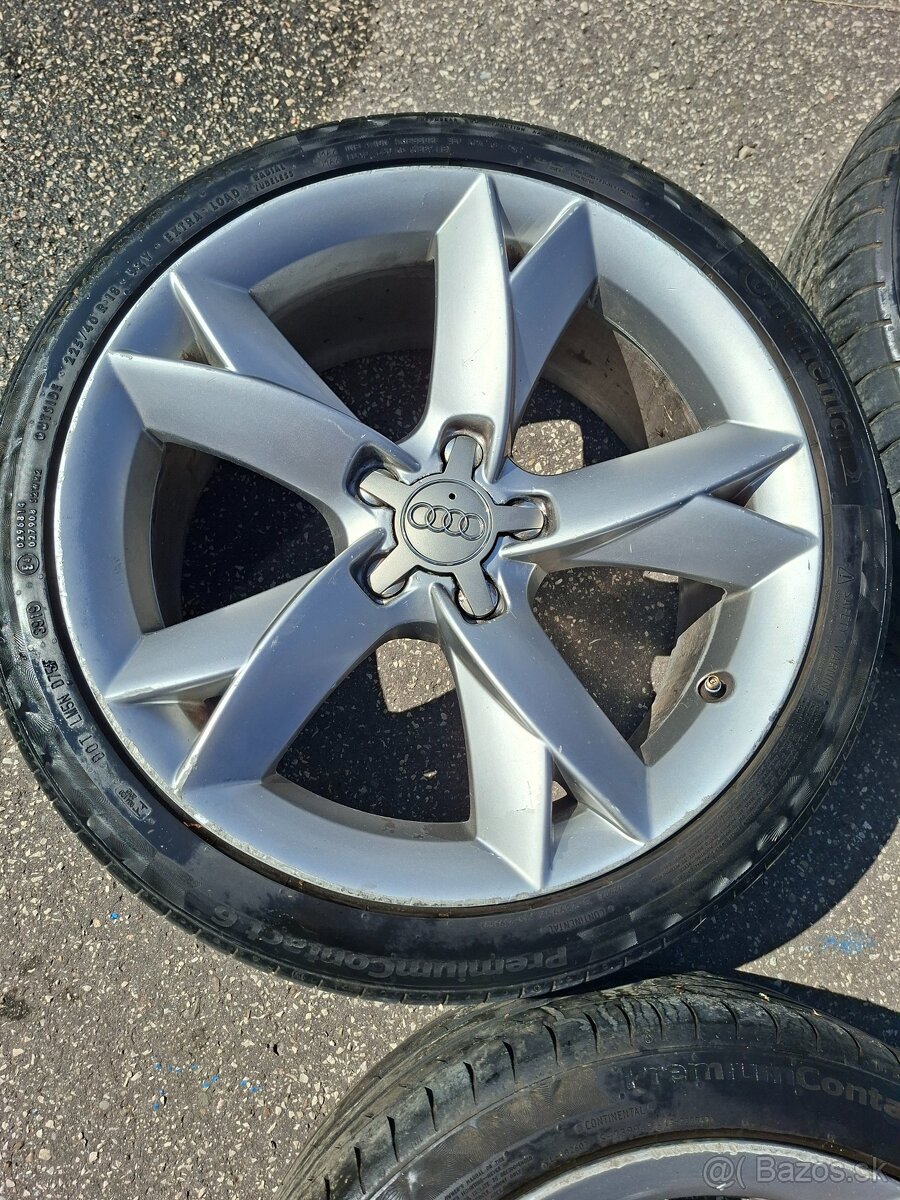 Disky AUDI s pneumatikami R18 - 5