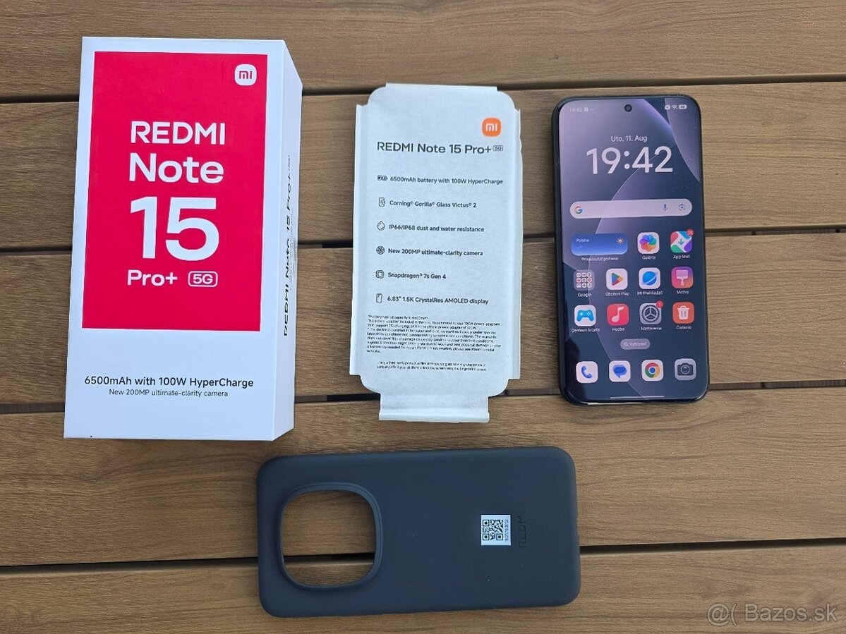 Xiaomi Redmi Note 15 Pro+ 12GB/512GB, čierny,TOP - 5