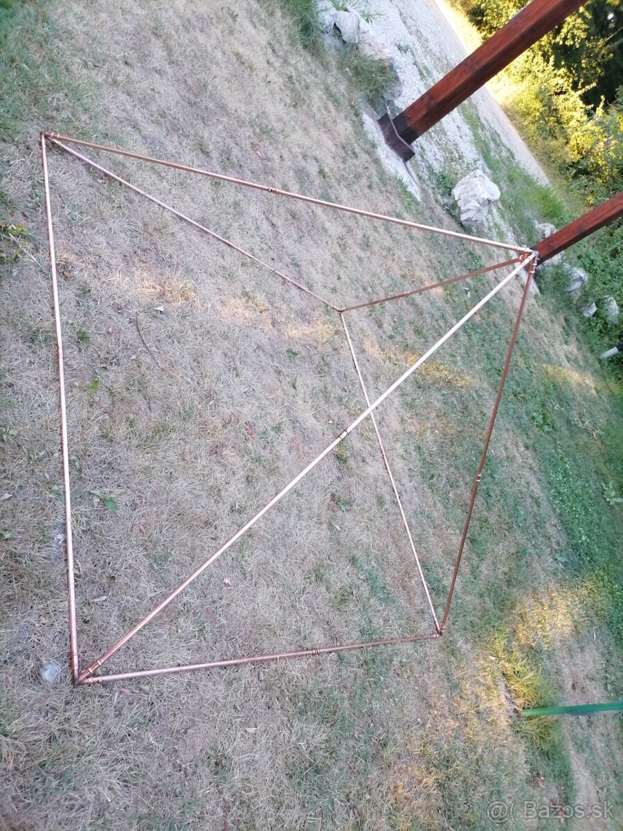 PYRAMÍDA akcia - medená, prenosná - 5