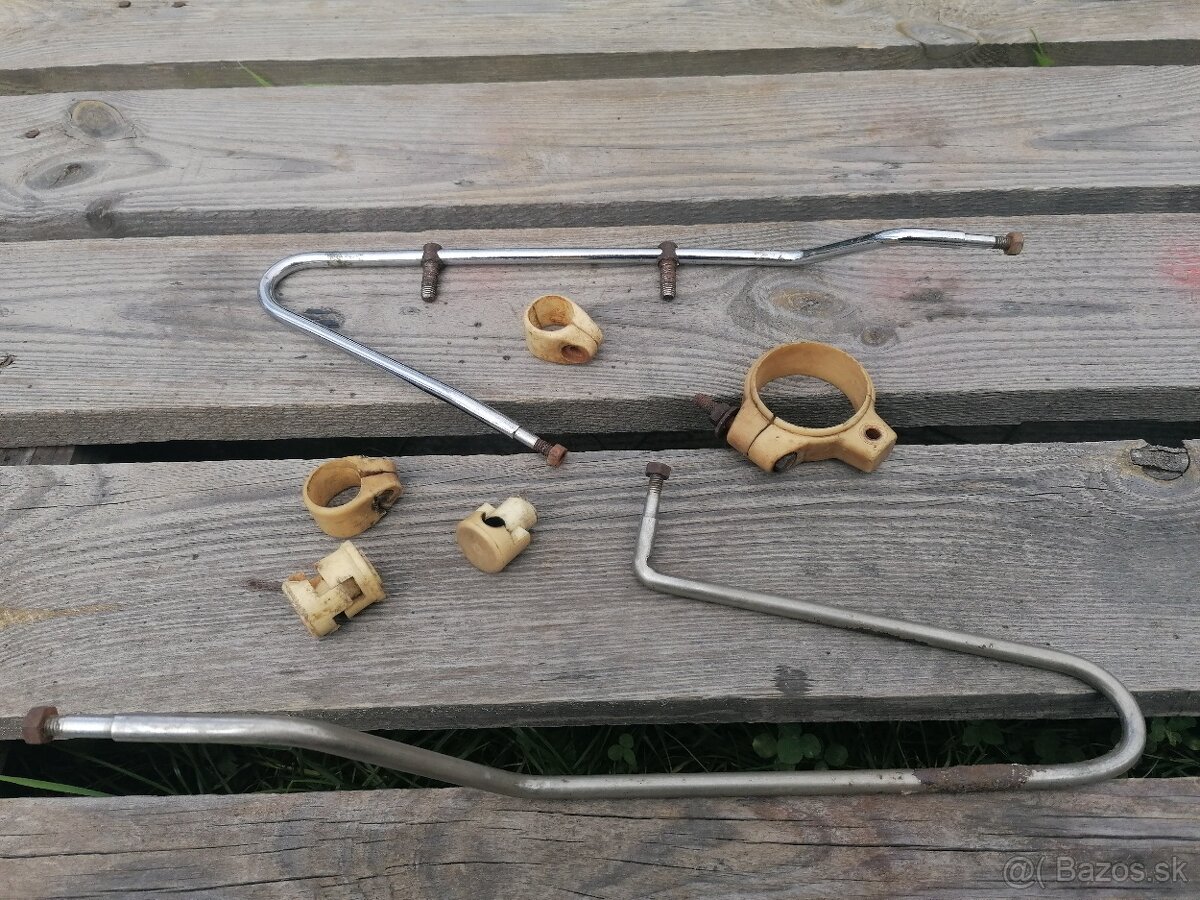 Držiaky plexiskla na Jawa, CZ, 350, 250, 175, 150, 125 - 5