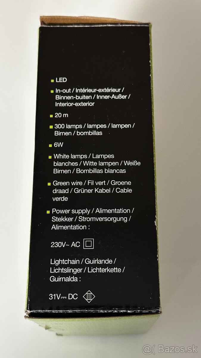 Vianocne LED osvetlenie Maxilight 20 m - 300 LED - 5