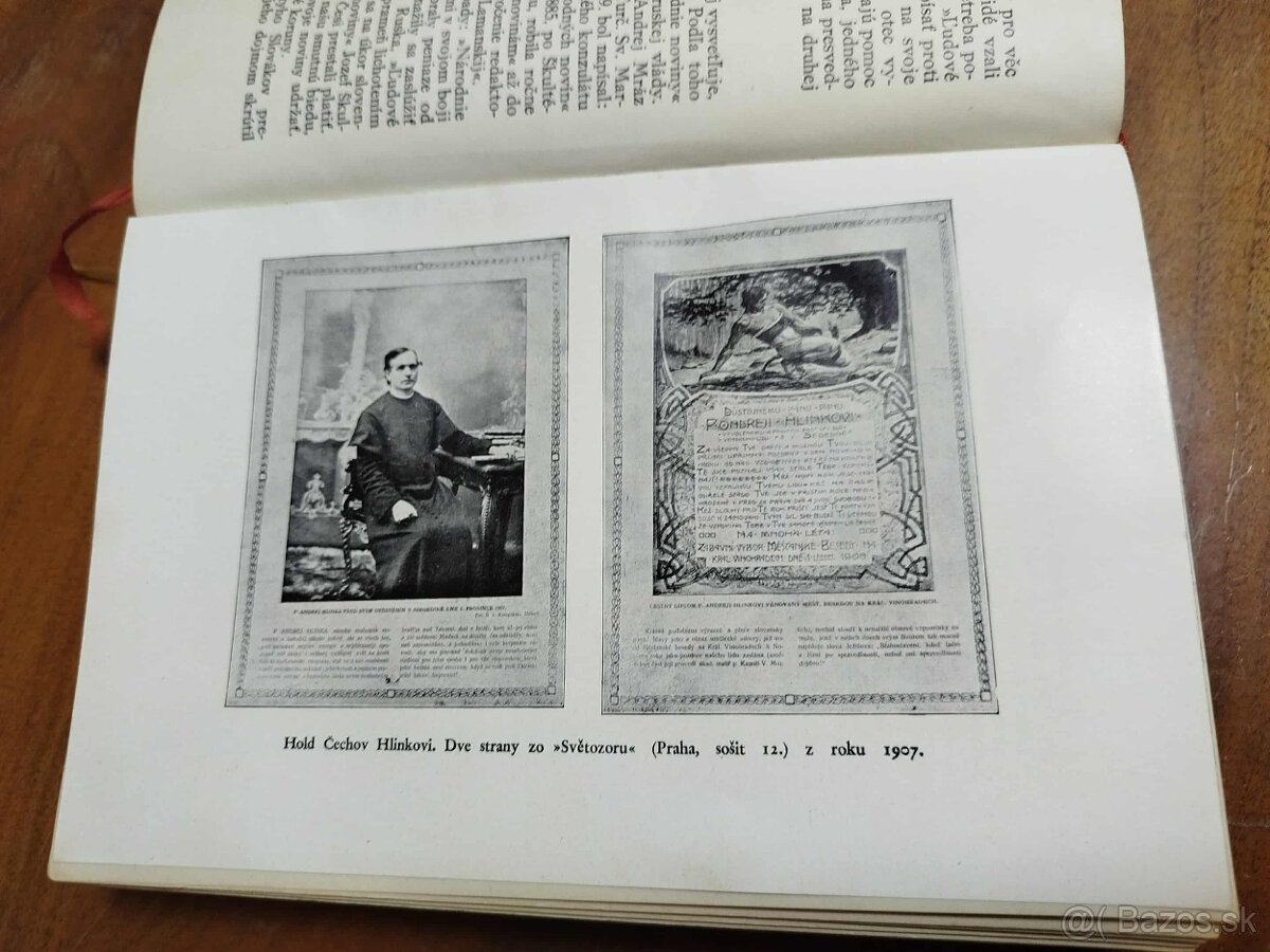 ANDREJ HLINKA 1864-1926--KAROL SIDOR--1934-- Kníhtlačiareň s - 5