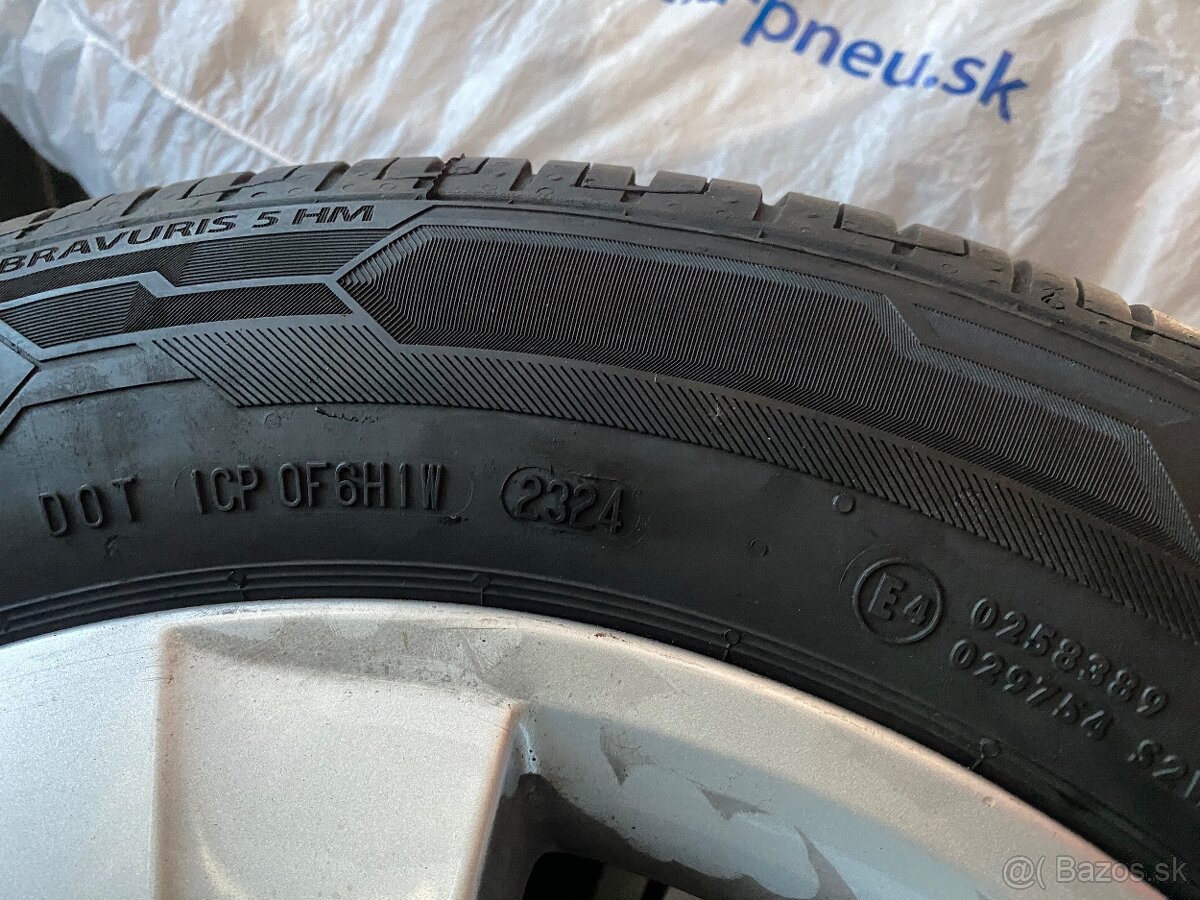 Hliníkové disky aj pneumatikami Octavia 4, 205/60 R16 - 5