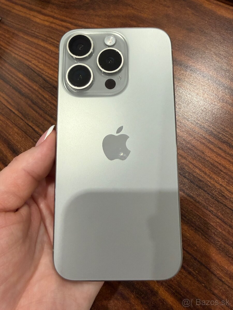 iPhone 15 Pro White Titanium - 5