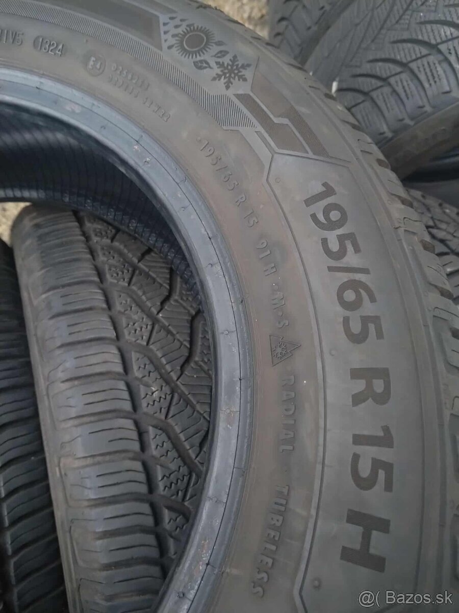 Alu 5 x 114,3 R 15 DEZENT + celoročné pneu. - 5