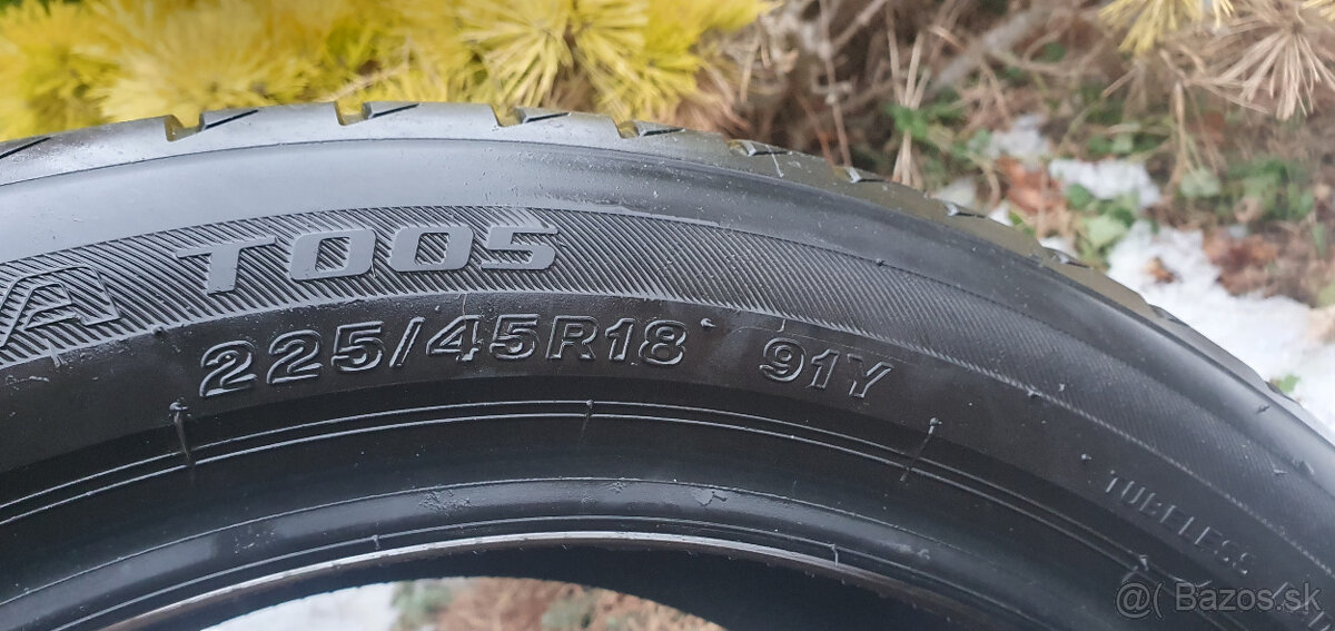 BRIDGESTONE TURANZA T005, LETNA, 225/45 R18 - 5