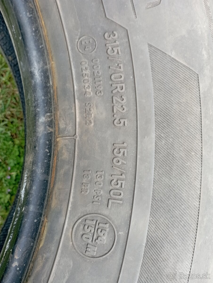 1ks pneu 315/70R22,5 Continental, Goodyear, Westlake - 5
