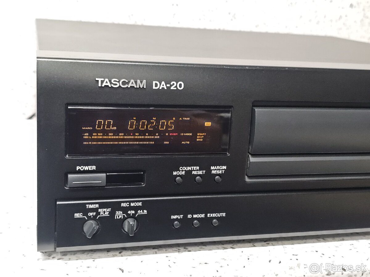 TASCAM DA-20 》Digital Audio Tape (DAT) Player/Recorder Japan - 5