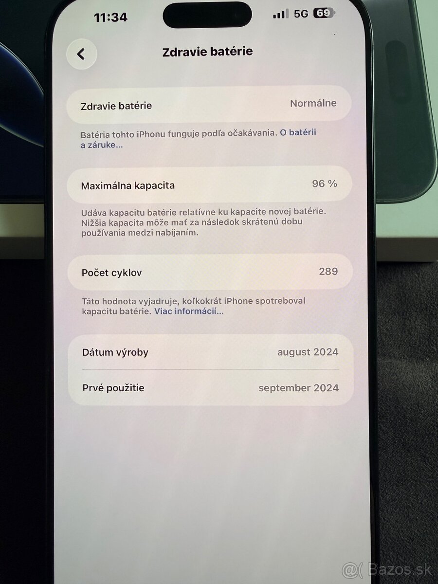 iPhone 16 pro max 256gb black titanium - 5