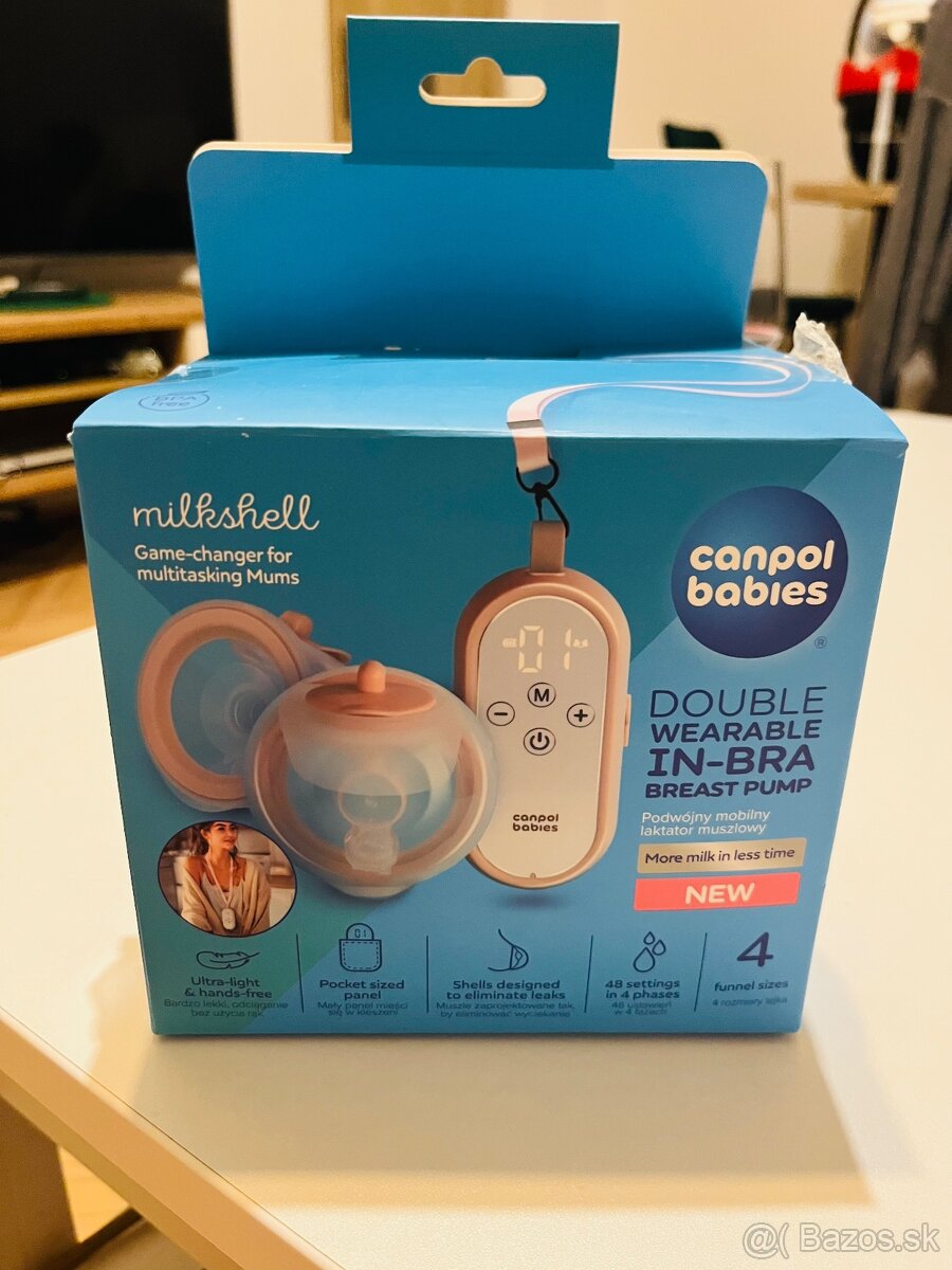 Odsávačka mlieka Canpol babies milkshell - 5