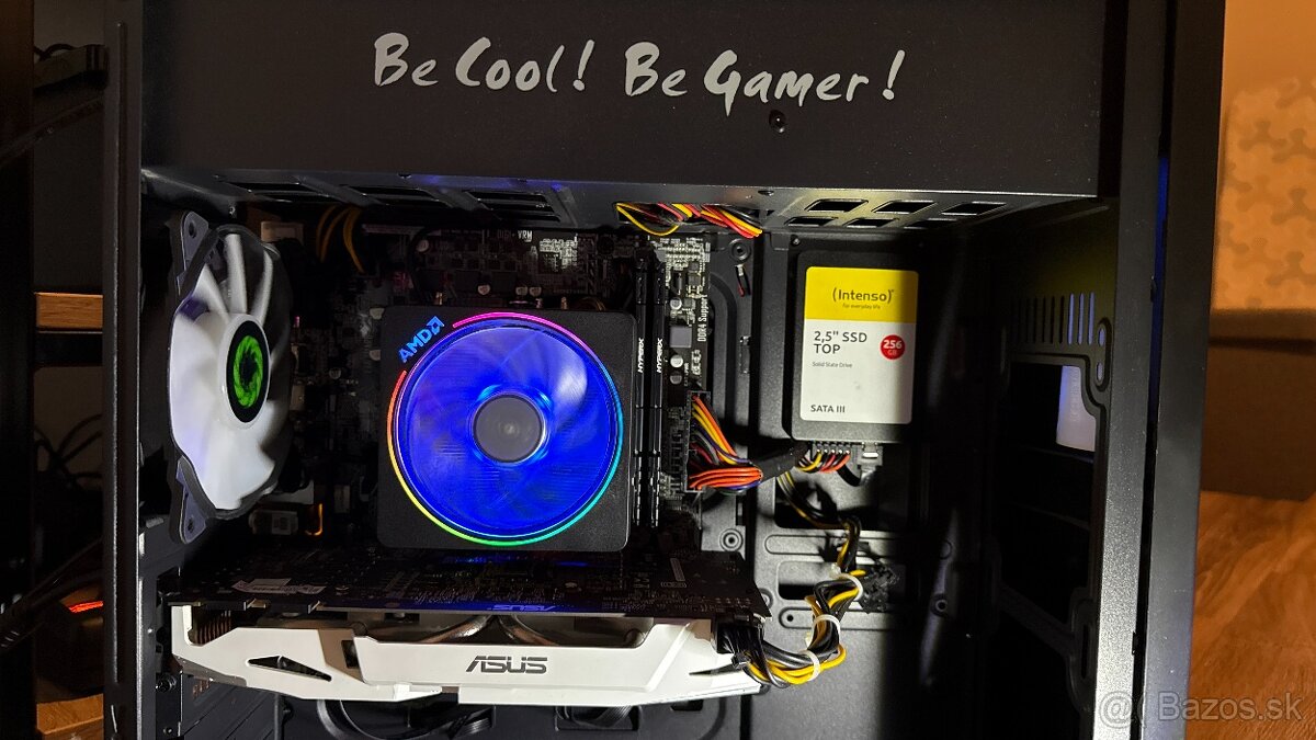 Herný PC - Ryzen 5 3600/16GB ram/GTX 1070/1TB SSD disk - 5