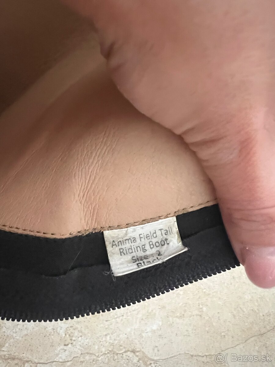Jazdecké kožené čižmy - 5