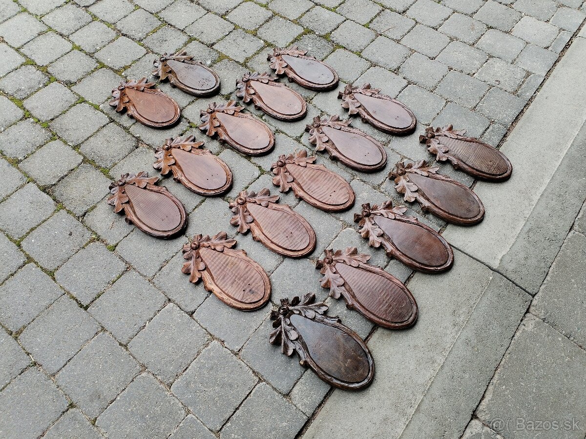 Podložky pod trofeje srncov - 5