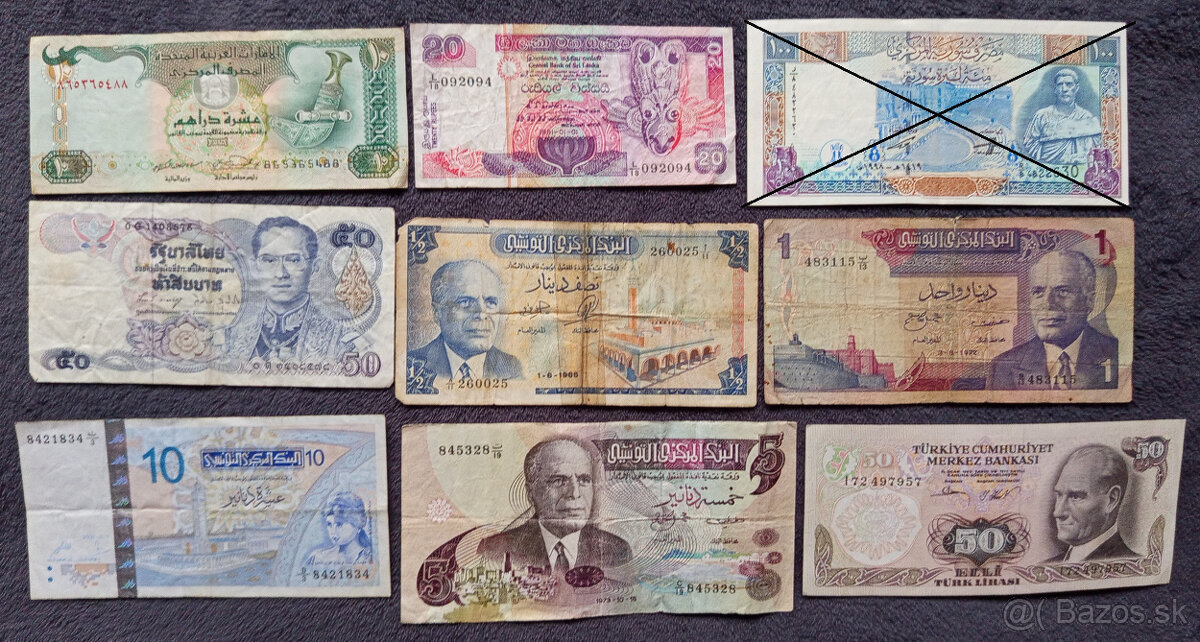 Bankovky z obehu svet 9 - 5