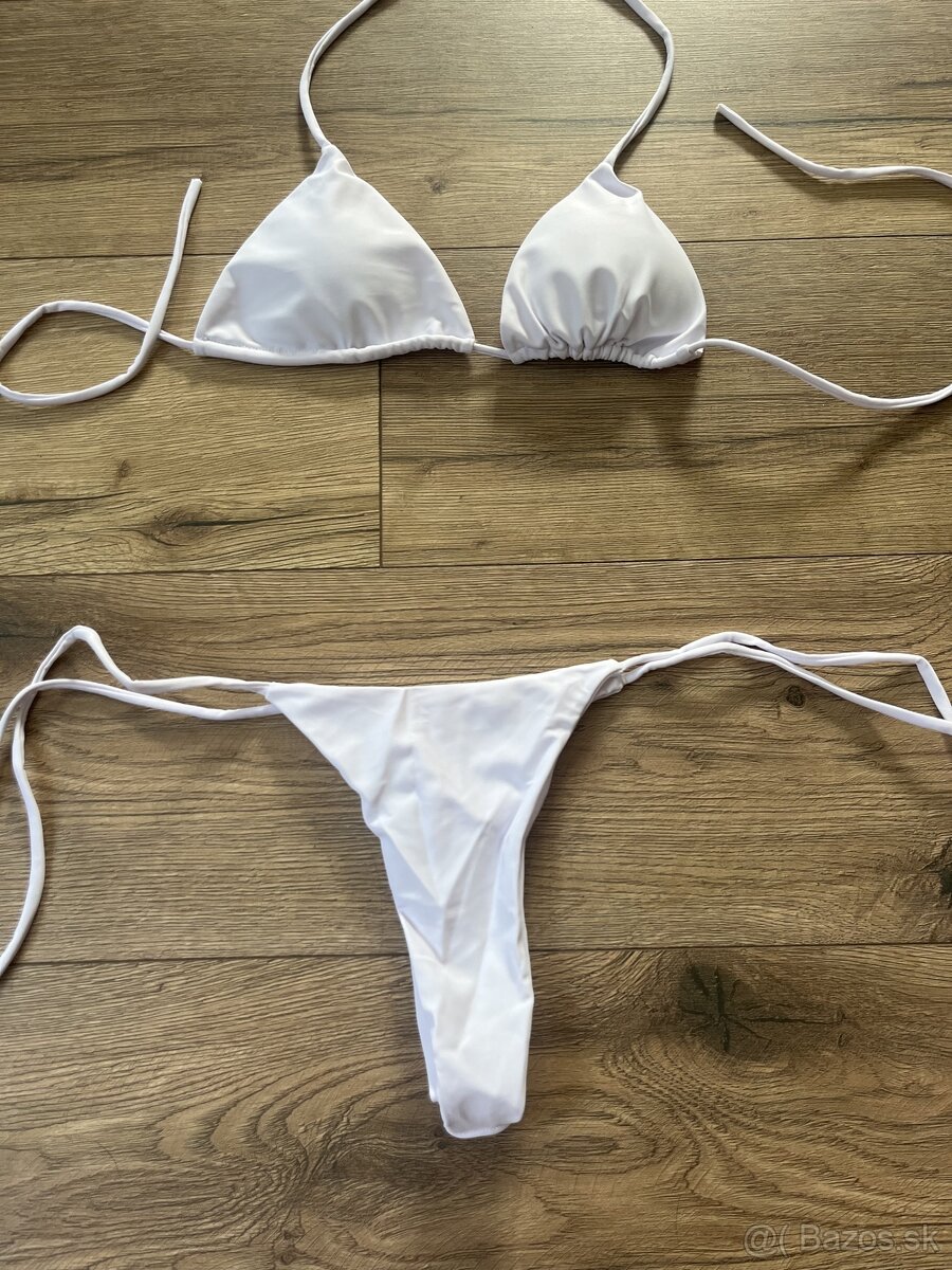 nové dvojdielne plavky, zavazovacie,rôzne velkosti - 5