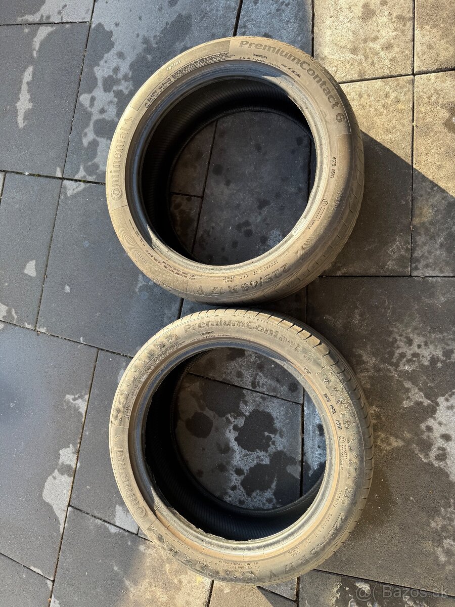 Predám pneumatiky Continental PremiumContact 6 – 2 ks - 5