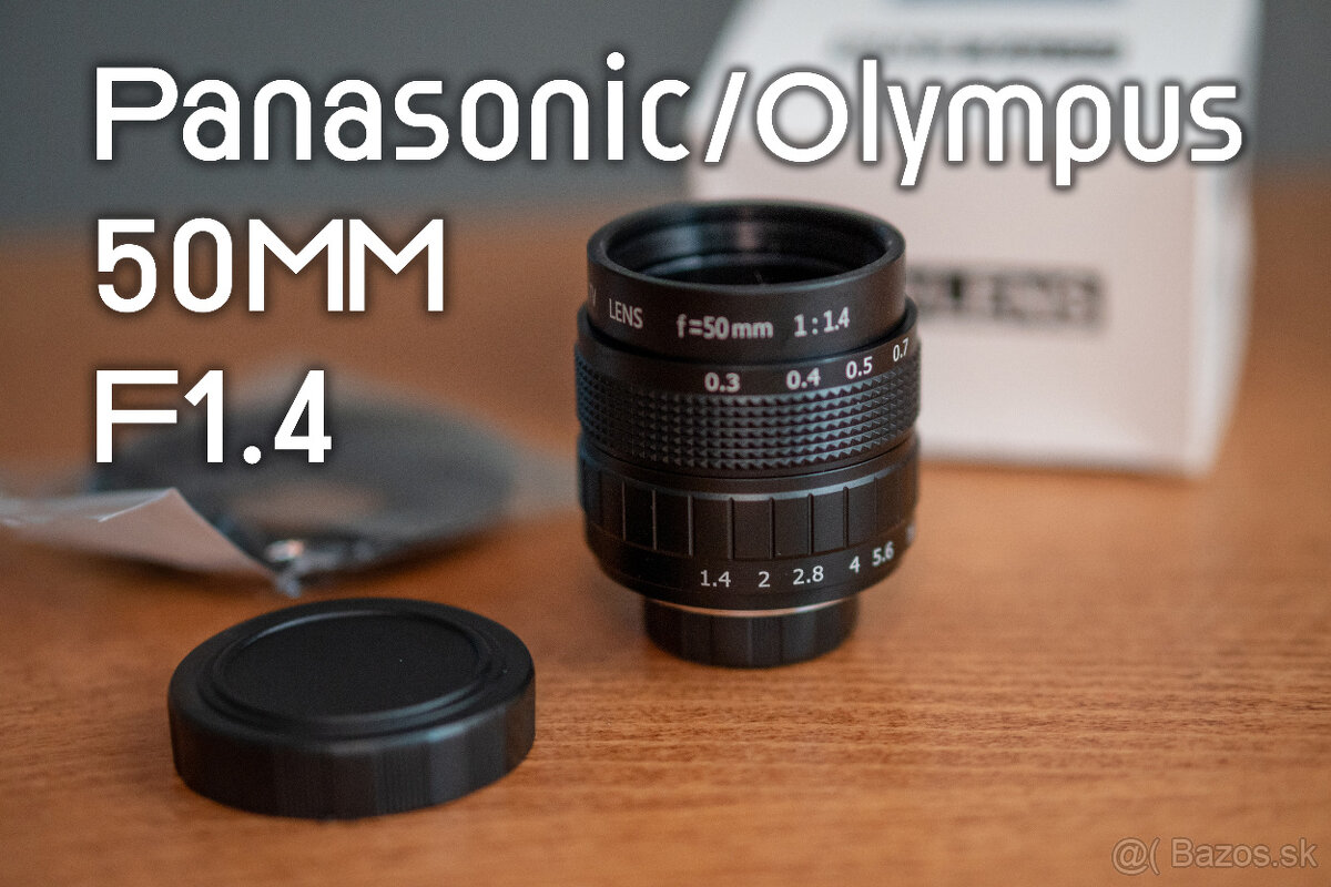 Objektív Fujian 50mm f/1.4 - 5