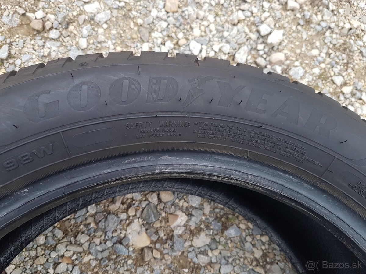 215/55 r17 celoročné pneumatiky 2ks Goodyear DOT2024 - 5