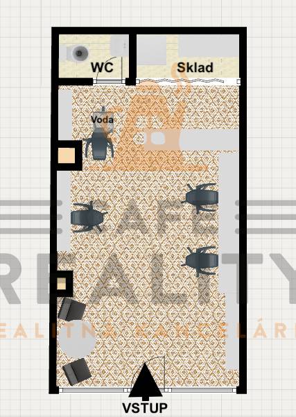 Na prenájom zdielaný priestor, Kaderníctvo, Ružinov, Spustní - 5