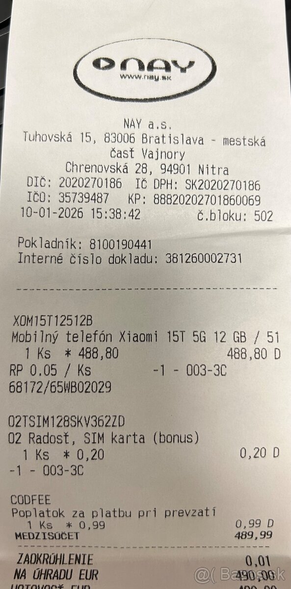 Xiaomi 15T 12/512 - 5