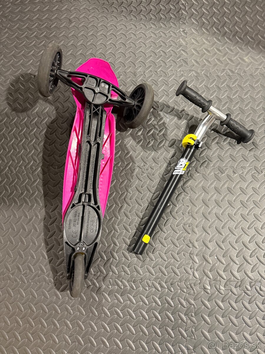 Detská skladacia kolobežka Oxelo B1 ružová - 5