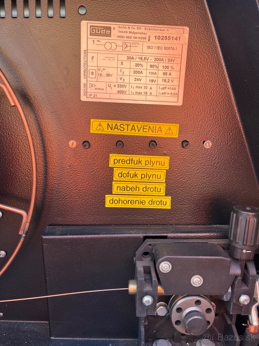 Zváračka CO2 - 5