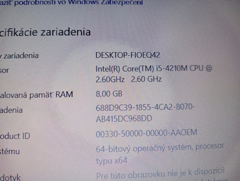 Hp probook 650 g1 ,Intel® Core™i5 , 8gb ram , ssd , RS232 - 5