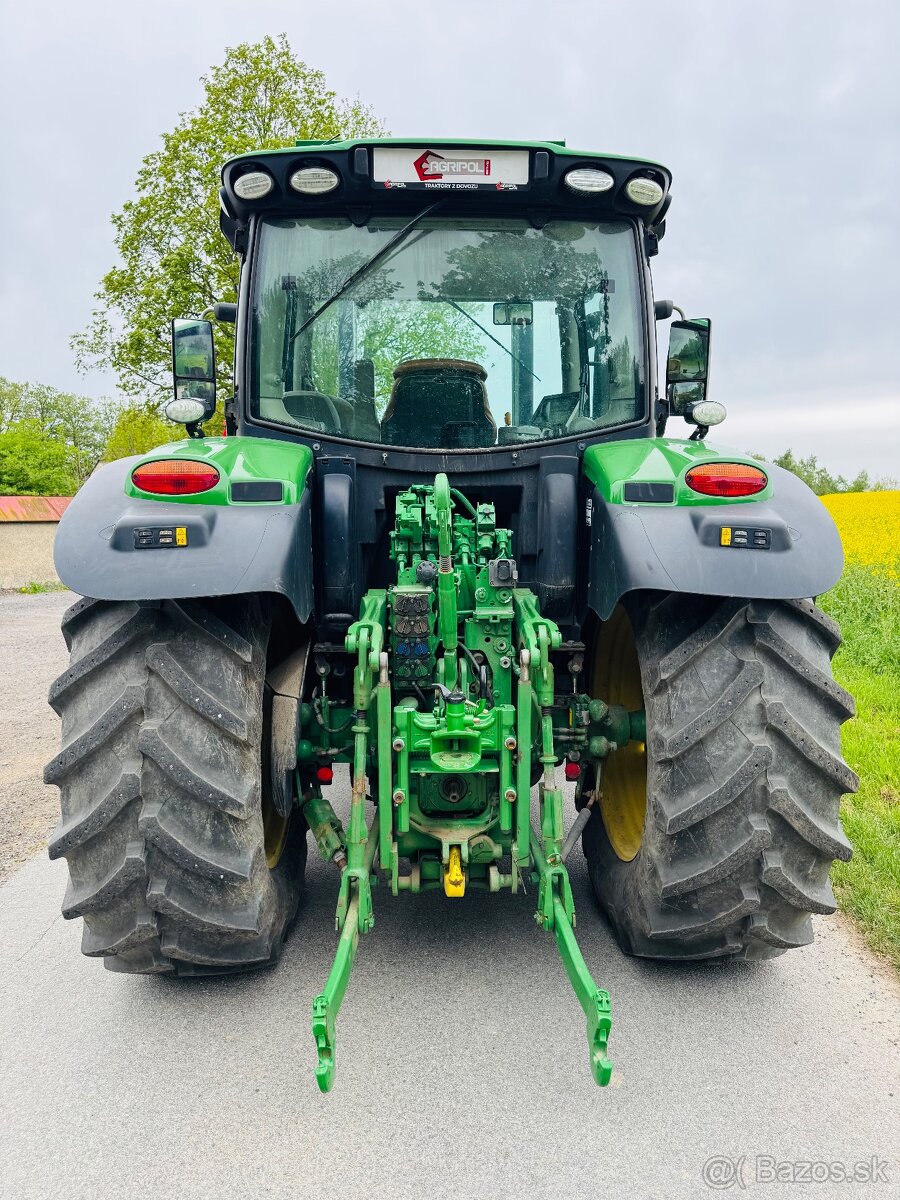 John Deere 6130R + celny nakladac Quicke - 5